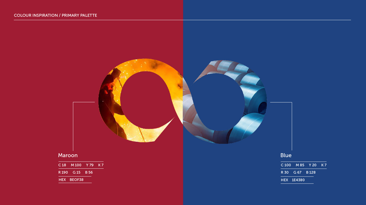 Colour inspiration palette brochure designing for Duradoor